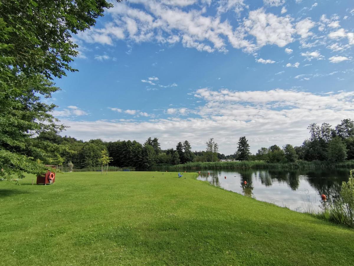 Moderne Ferienwohnung Gartenblick Amtzell Exterior foto